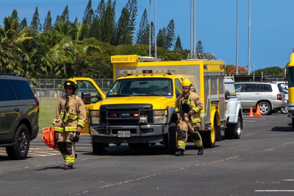 2026 DARE Day training scenario Fire Dept.