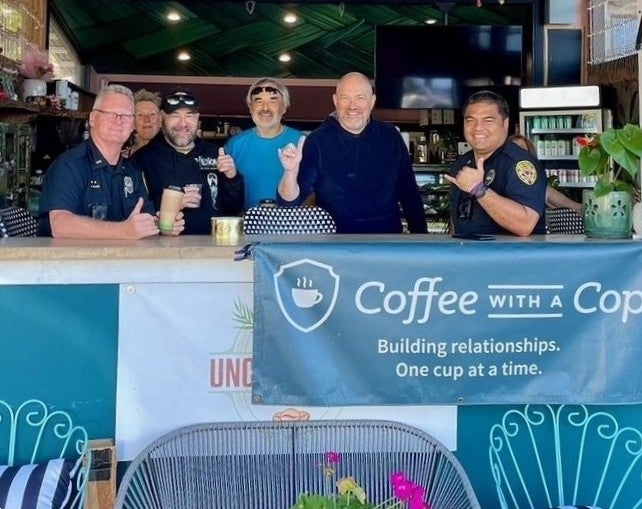 Uncle Kimo's Coffee With a Cop event
