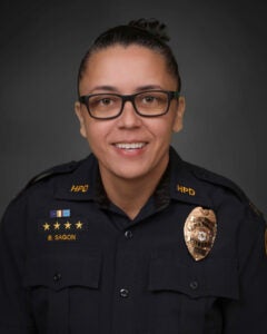 Captain Bobbie-Jo Sagon headshot.