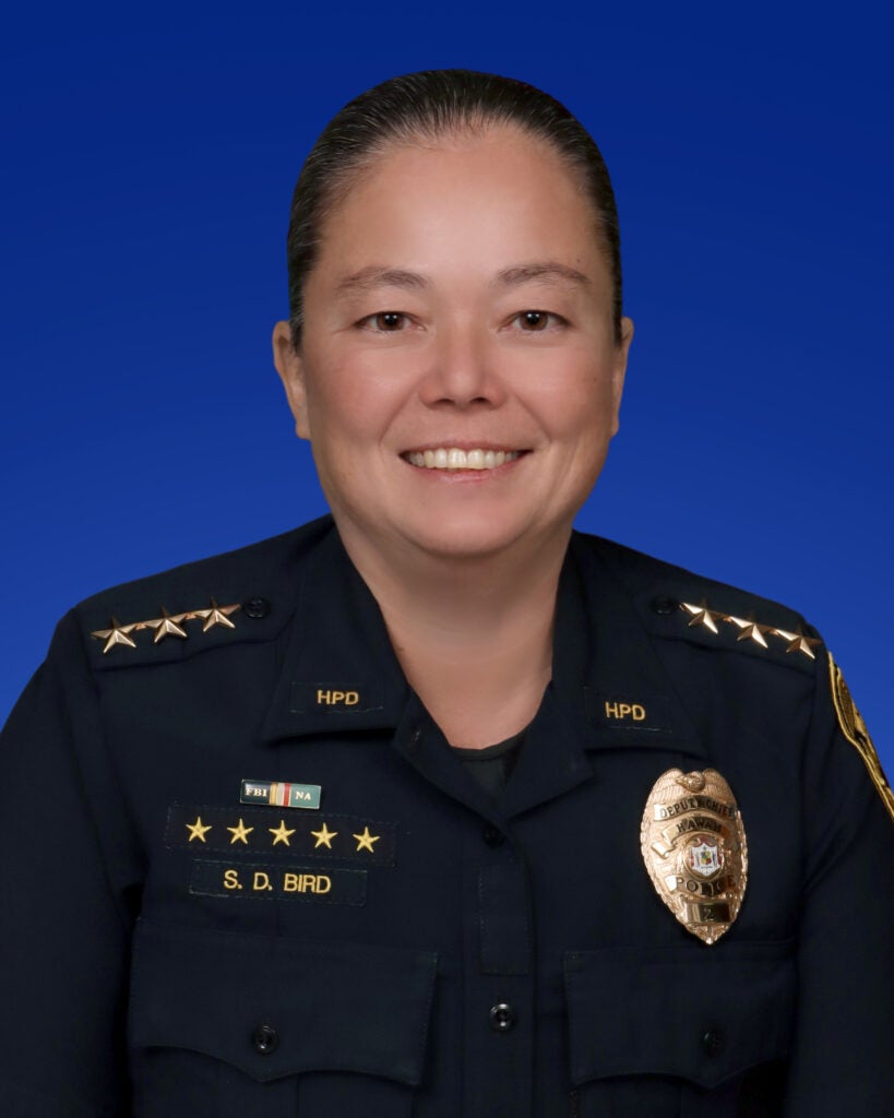 Deputy Chief Sherry Bird official headshot