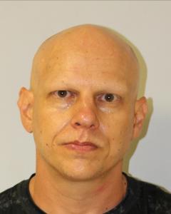 43-year-old Erick Smith, of Volcano, who was arrested in connection with a bomb threat in Keaau.