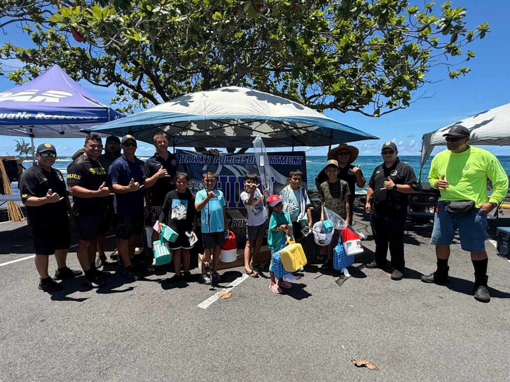 HI-PAL Fishing Tournament group photo.