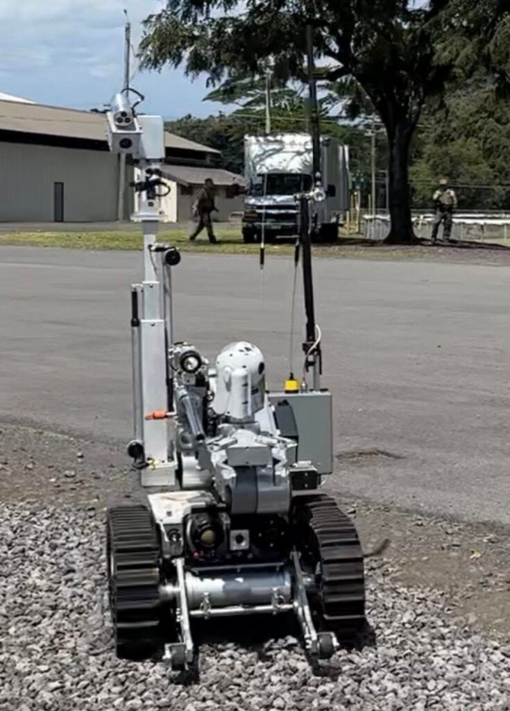 HPD bomb squad robot