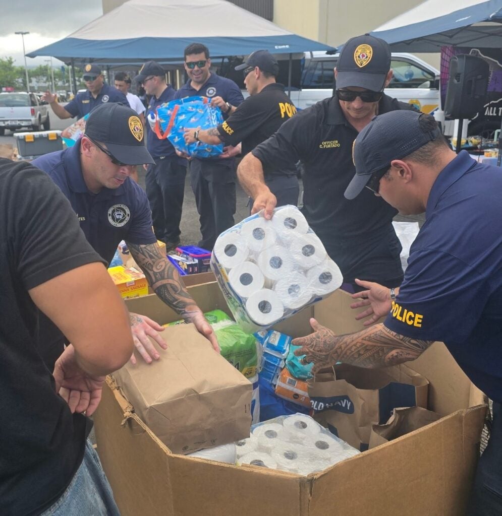 Hilo officers working fill a cruiser event
