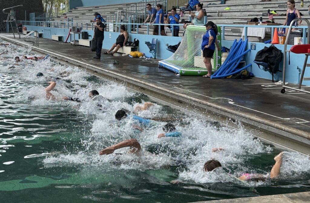 Kawamoto Swim Classic swimmers
