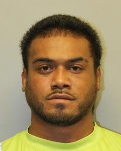 Picture of 29-year-old Sione Misinale, of Honolulu, who police charged with methamphetamine-related drug offenses following a traffic stop in Kea‘au.