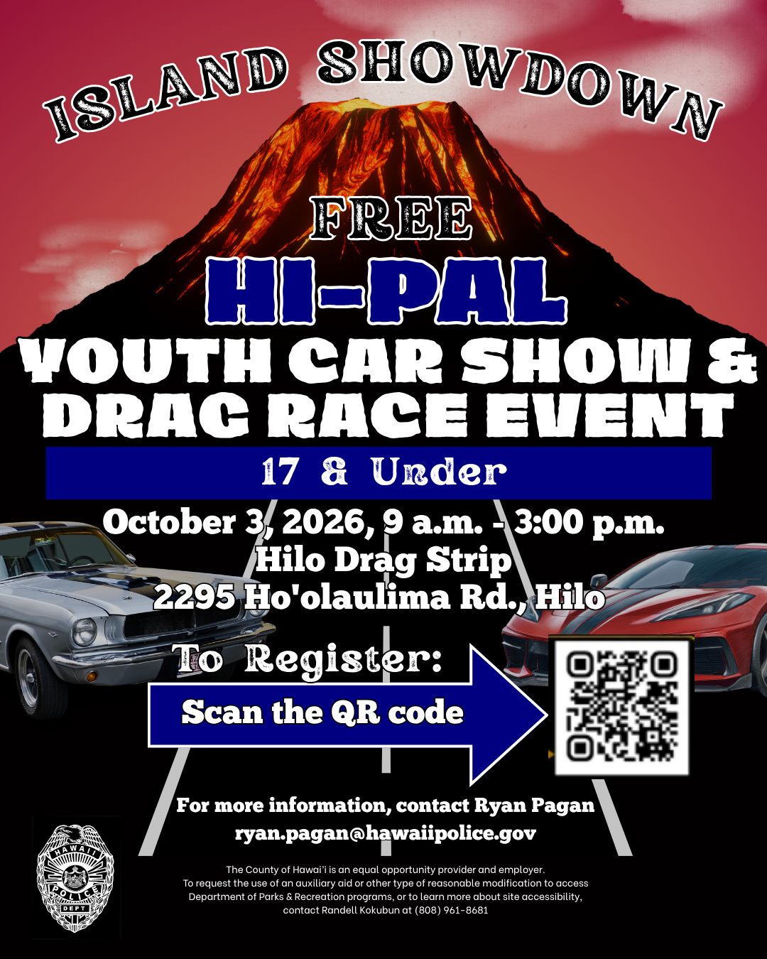 Youth Car Show flier